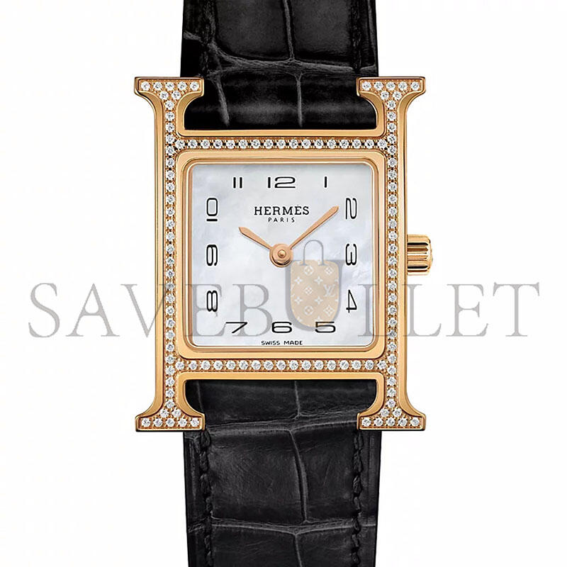 HERMÈS HEURE H WATCH SMALL MODEL 25 MM W053248WW00 HERMÈS HEURE H WATCH SMALL MODEL 25 MM W053248WW00